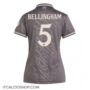 Real Madrid Jude Bellingham #5 Terza Maglia Femmina 2024-25 Manica Corta
